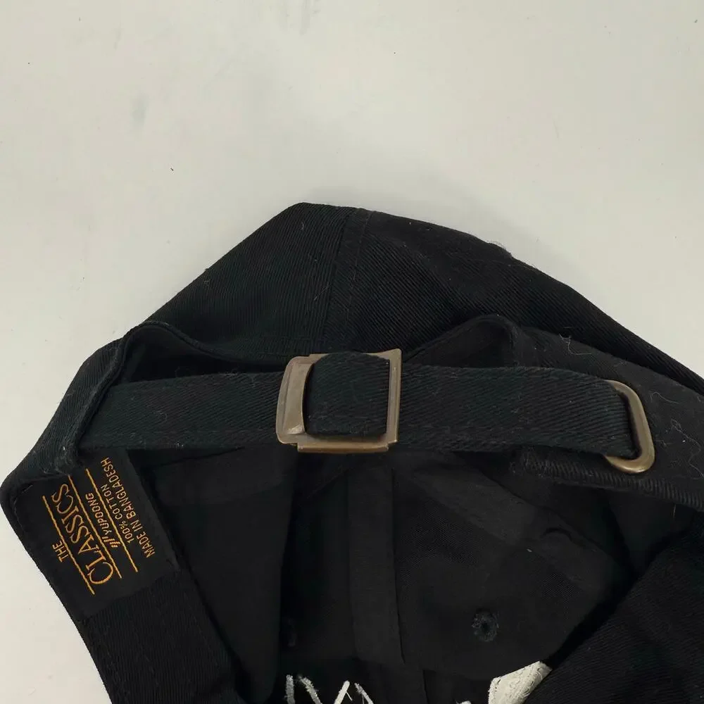 Savvi Hat NEW Black Cotton Adjustable NWOT The Classics Slideback Activewear
